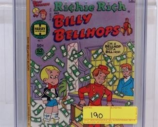Richie Rich & Billy Bellhops #1 CGC 9.6