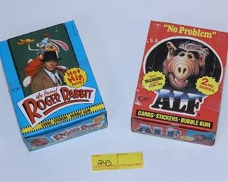 2pc ALF & Roger Rabbit Cards Lot