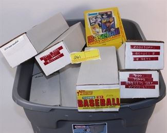 Approx. 15 Boxs 2000's Baseball cards