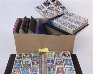 80's Baseball cards and sets