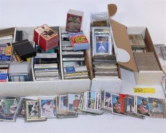 MIsc. Baseball cards, 80's + 90's