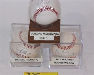 D. Matsuzaka, R. Palmiero, Buckner  M. Wilson ball