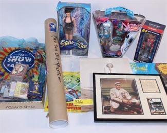 Misc Toys, Cards & Baseball Memorabilia