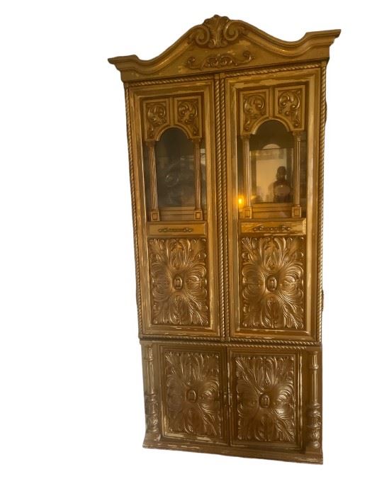 Giltwood Liqueur Cabinet