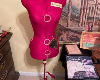 Vintage sears size adjustable mannequin 
