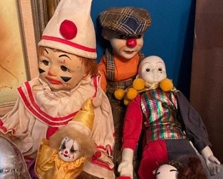 Vintage clowns 