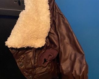 Dog leather jacket 