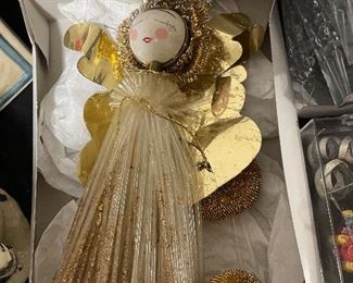 Vintage Christmas tree topper