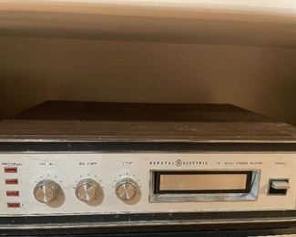 GE. 8 track player 