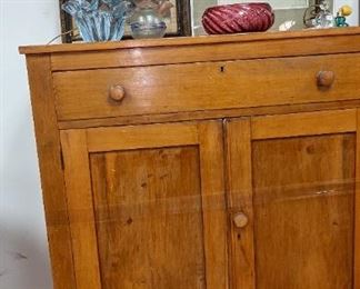 Beautiful antique cabinet or dresser on casters
