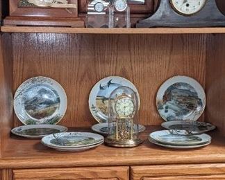 Mantle, cabinet, anniversary and crystal clocks