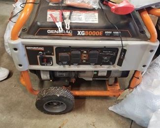 GENERAC 8000 WATT GENERATOR 500.00