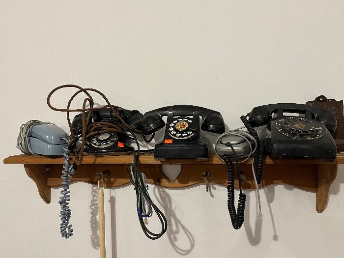 Old telephones