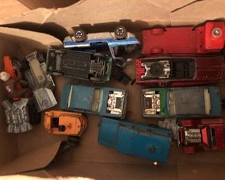 Old toy cars