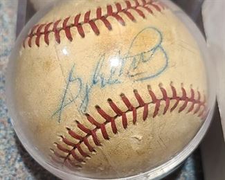 Ball signed by Gaylord Perry