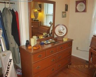 Mid Century dresser and mirror