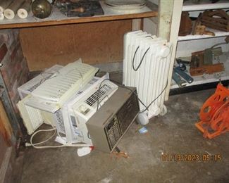 Air conditioners and heaters