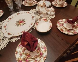 Royal Albert Old Country Roses China - some even still have UPC barcodes on them so not used!