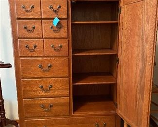 Chest has a lot of room for storage.