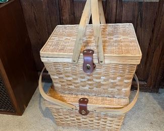 picnic baskets