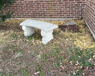 concrete bench, several available