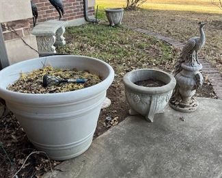 concrete planters