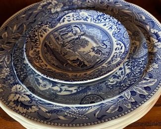 Spode chinoiserie plates