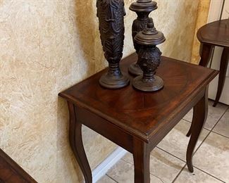footed side table