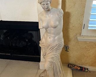 resin greek figurine