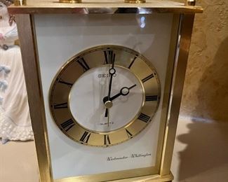 Seiko mantle clocks