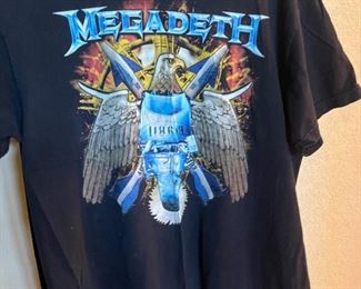 vintage Megadeth t shirt