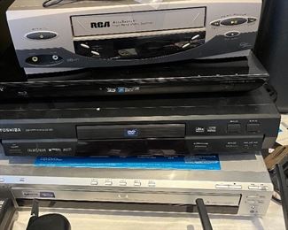 DVD and VCR players