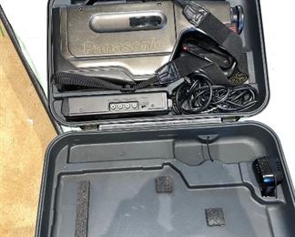 Panasonic VHS camera