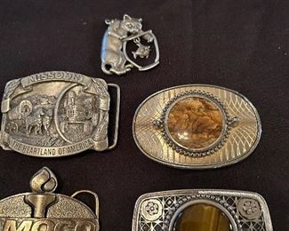 COLLECTABLE BELT BUCKLES