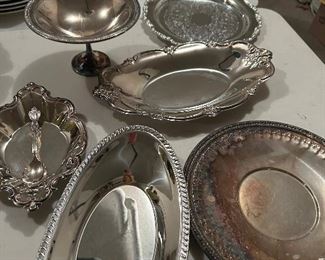 SILVER PLATE AND SS