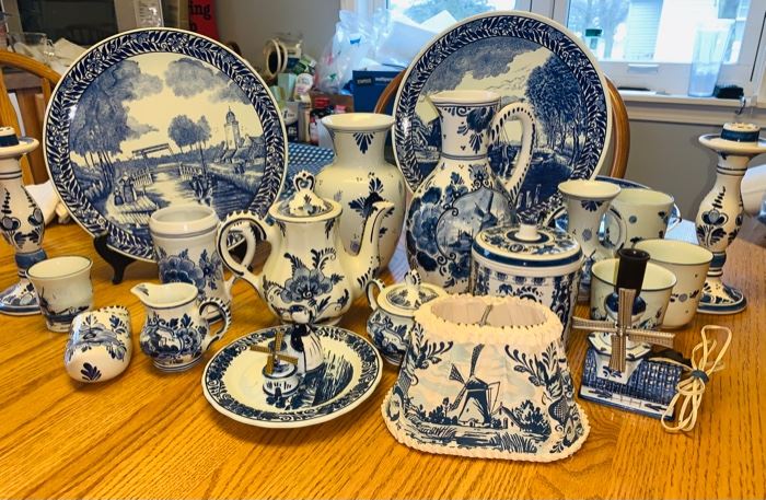 Blue & White Delft 