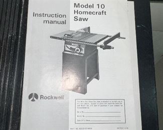 Model 10 Homecraft Saw 
