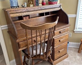Neat little desk and chair