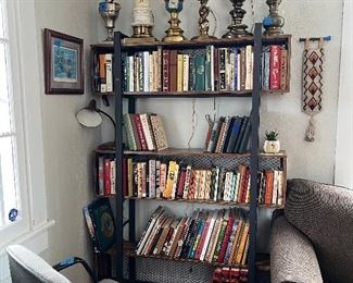 Cool books and lamps (Stiffel and others)