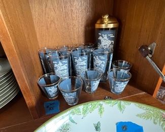 Pristine condition vintage barware