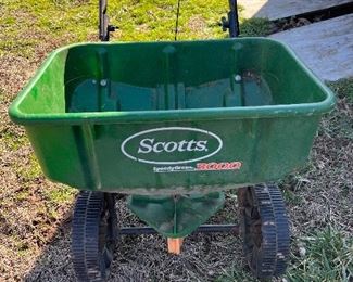 Scott’s lawn spreader 