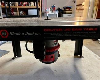 Black & Decker Router Jig saw table