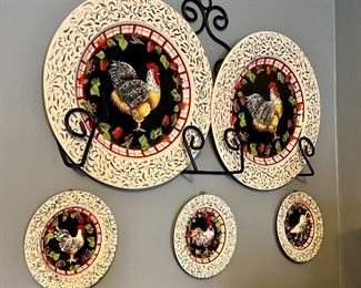 Rooster Plate Collection