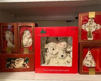Lenox Christmas ornaments