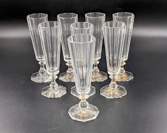 Crystal Champagne glasses
