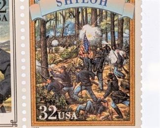 Civil War themed stamps