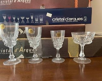 Cristal D Arques Lead Crystal Glasses Set