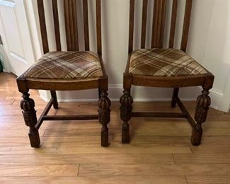 Matching Wood Chairs