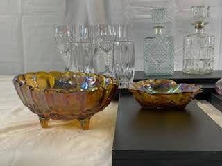 Indiana Glass Company Carnival glass