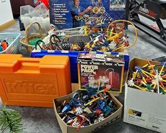 K'NEX Building Sets includes all pieces and manuals 